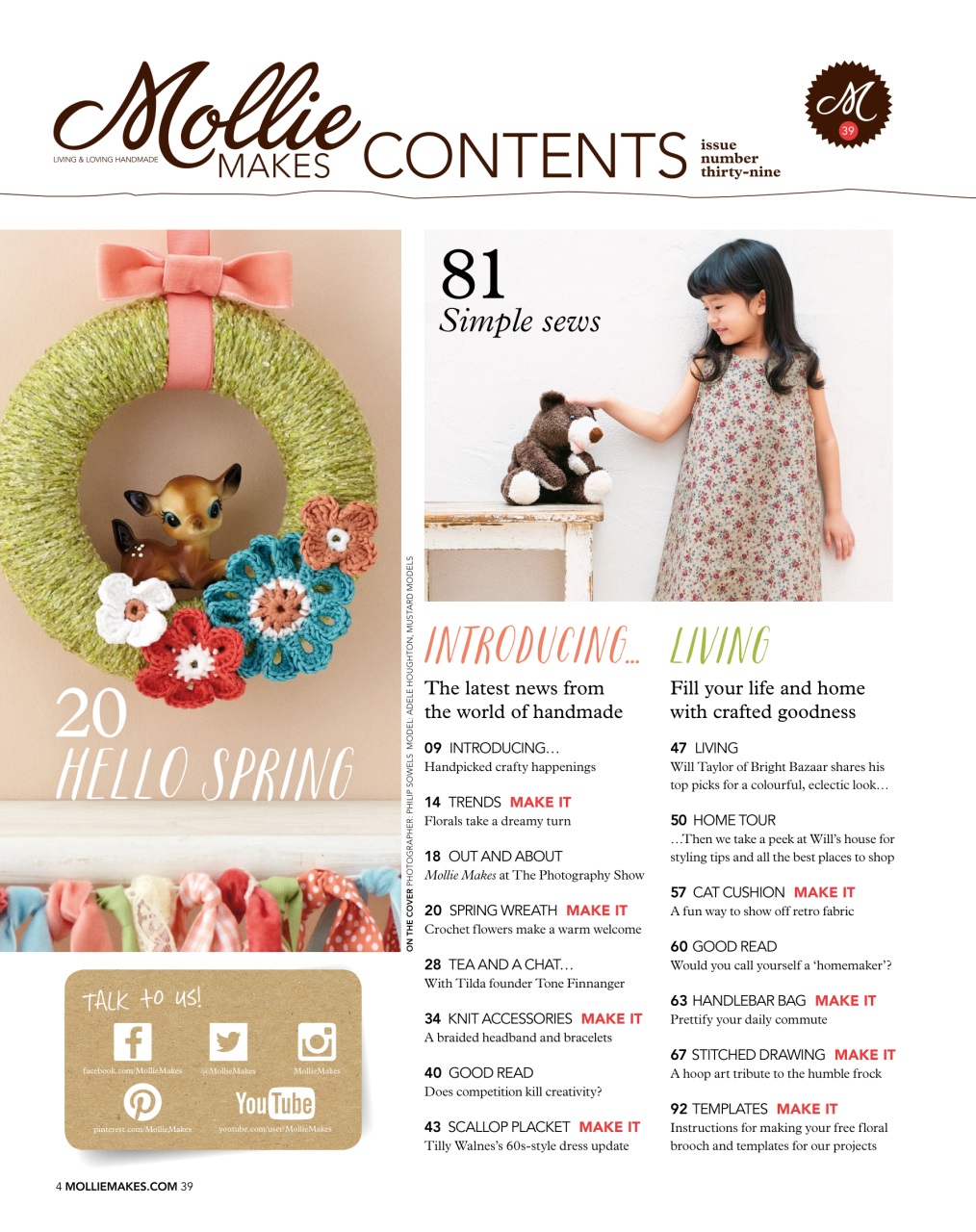 Mollie magazine Preview Pages