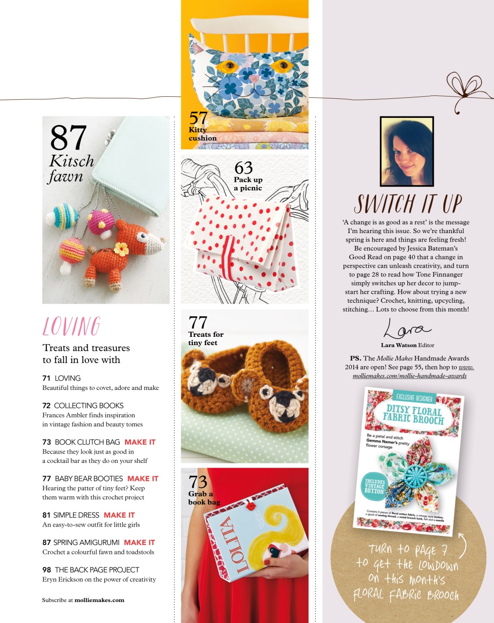 Mollie magazine Preview Pages