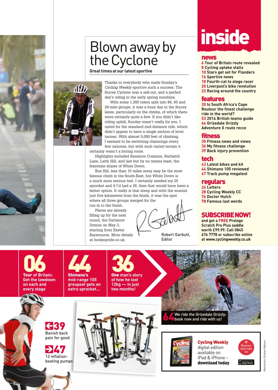 Cycling Weekly Preview Pages