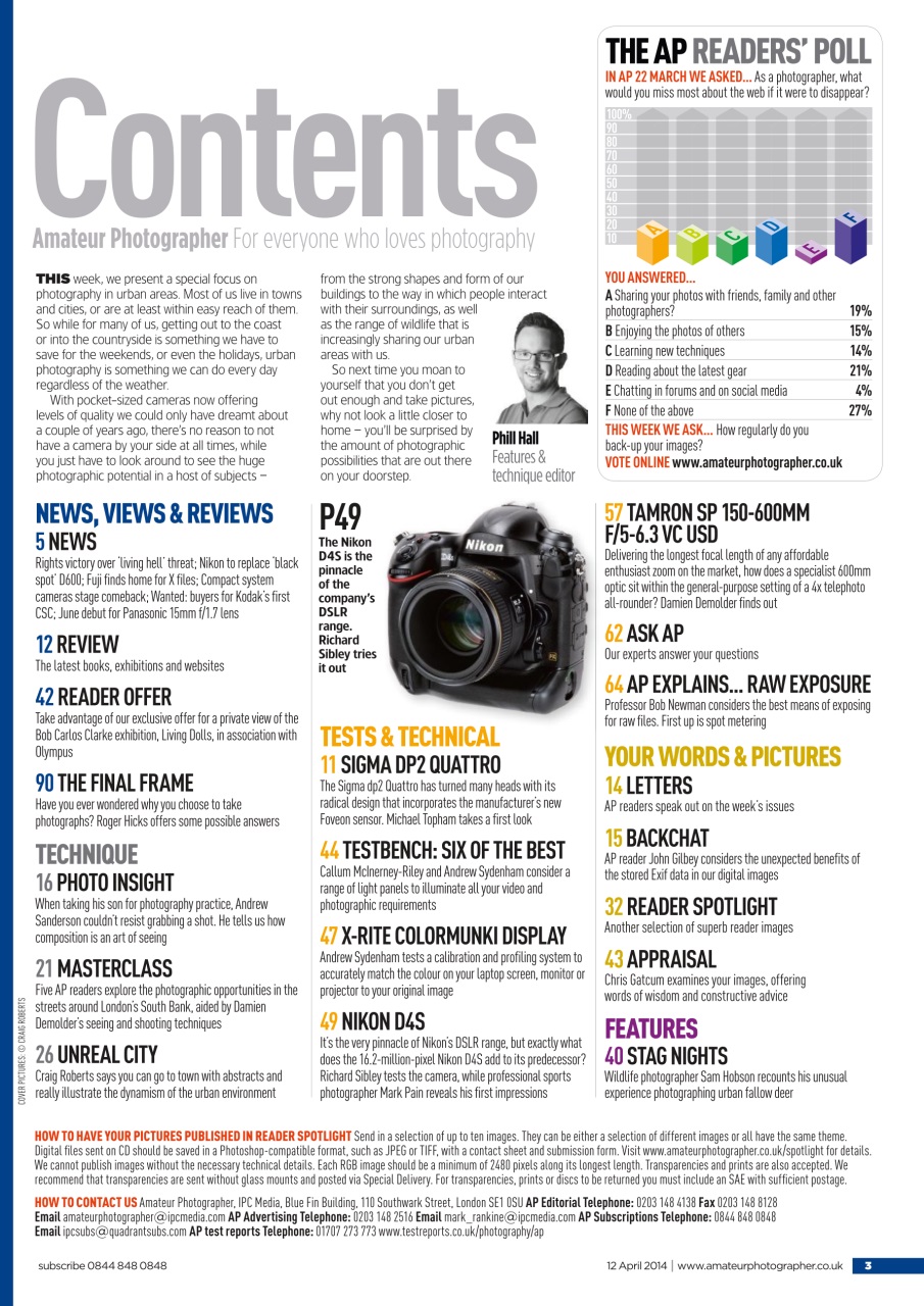 Amateur Photographer Preview Pages
