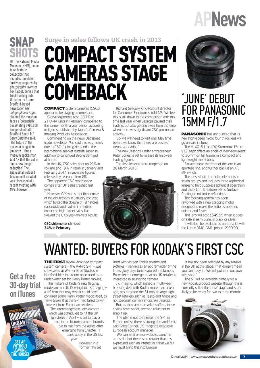 Amateur Photographer Preview Pages