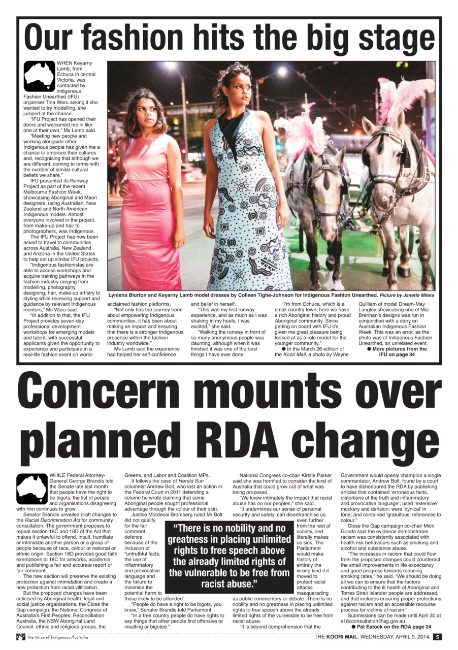 Koori Mail Preview Pages