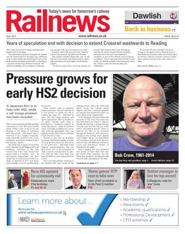 Railnews issue April 2014