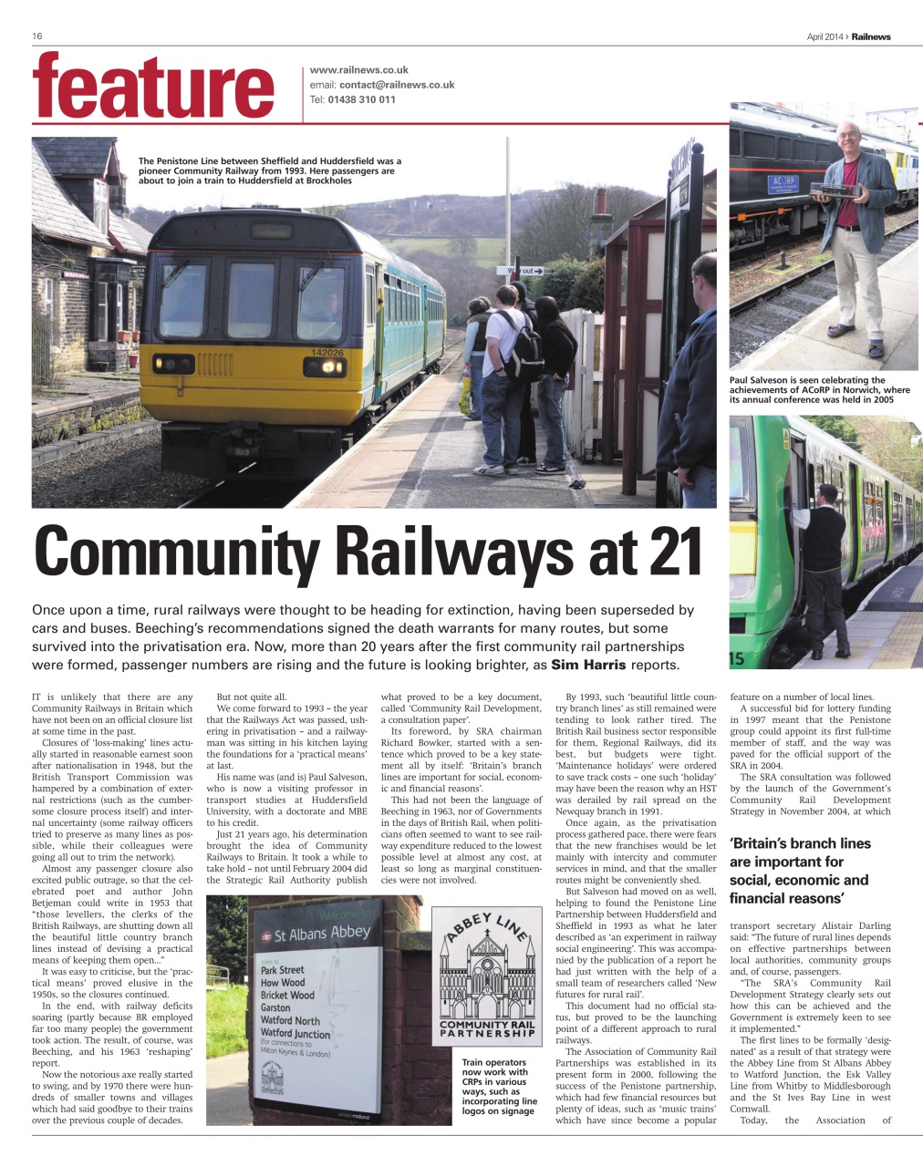 Railnews Preview Pages
