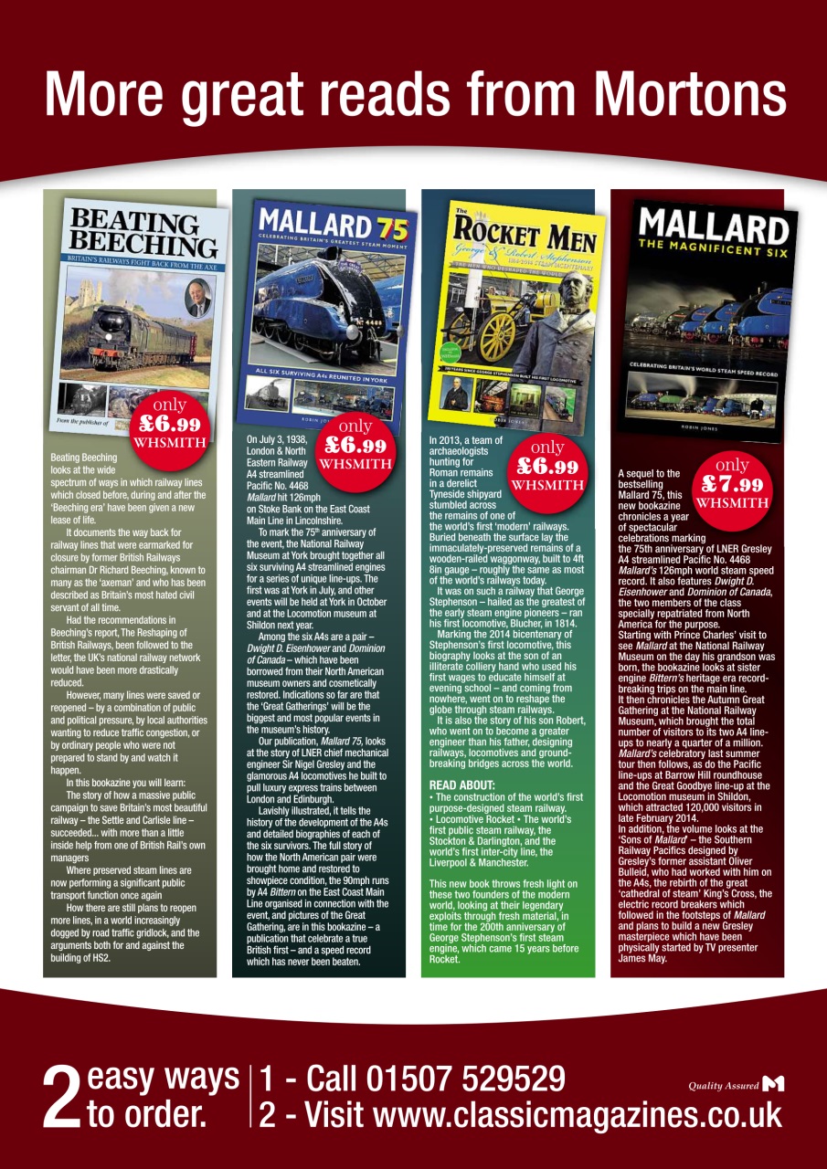 Heritage Railway Preview Pages