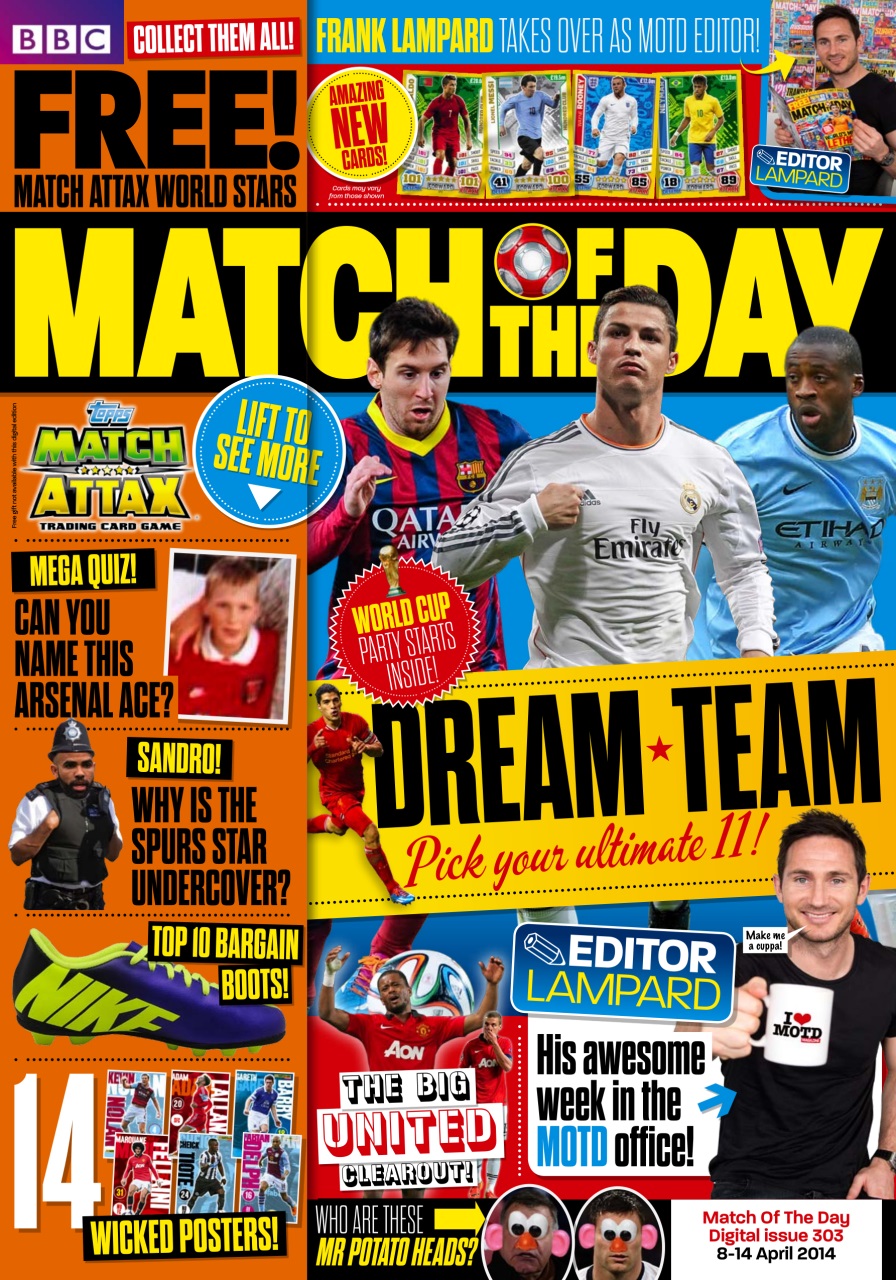 Match of the Day Preview Pages