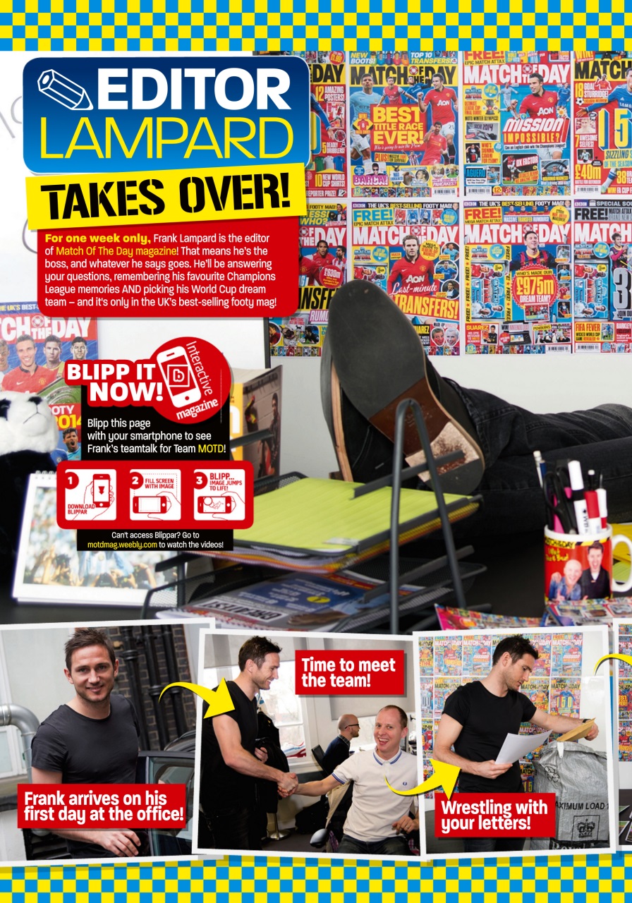 Match of the Day Preview Pages