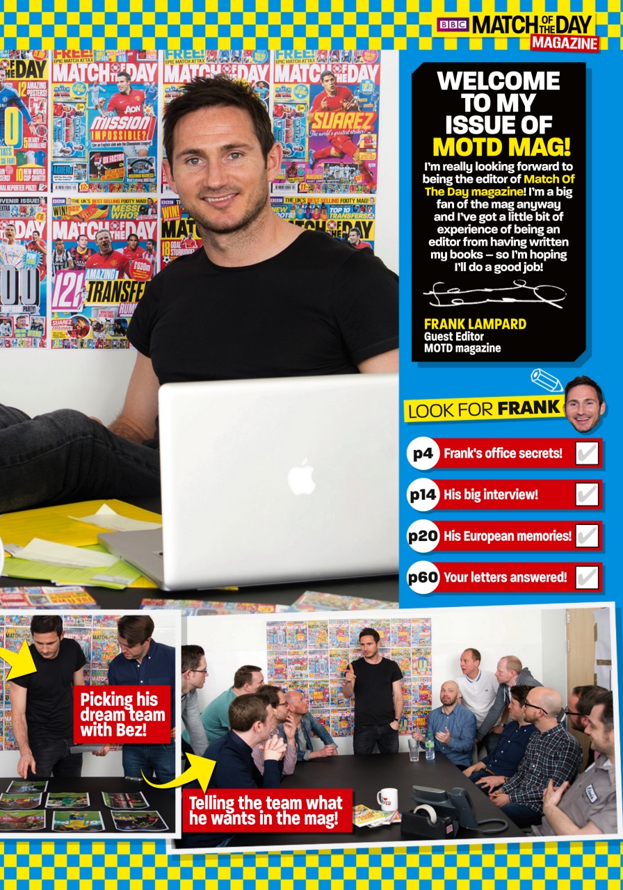 Match of the Day Preview Pages