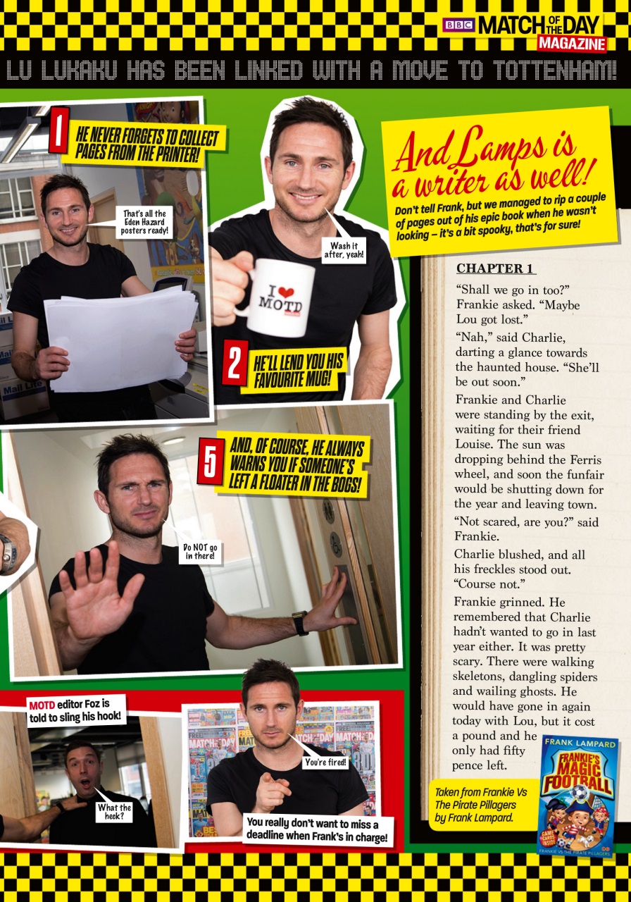 Match of the Day Preview Pages