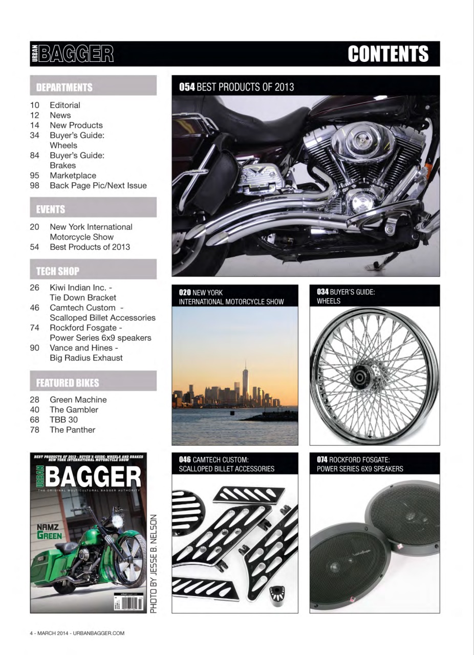 Urban Bagger Preview Pages