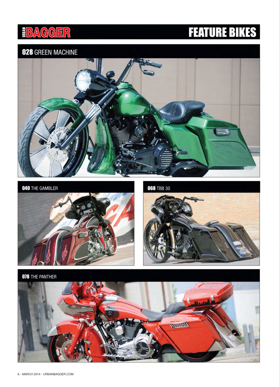 Urban Bagger Preview Pages