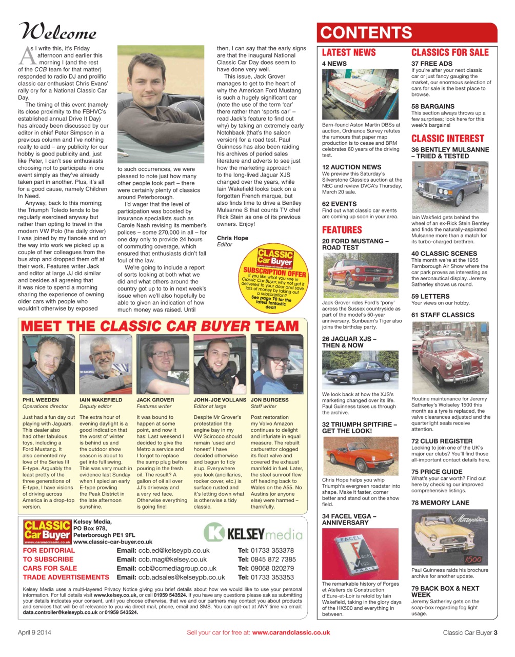 Classic Car Buyer Preview Pages