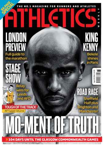 AW – Athletics Weekly Magazine issue 10/04/2014
