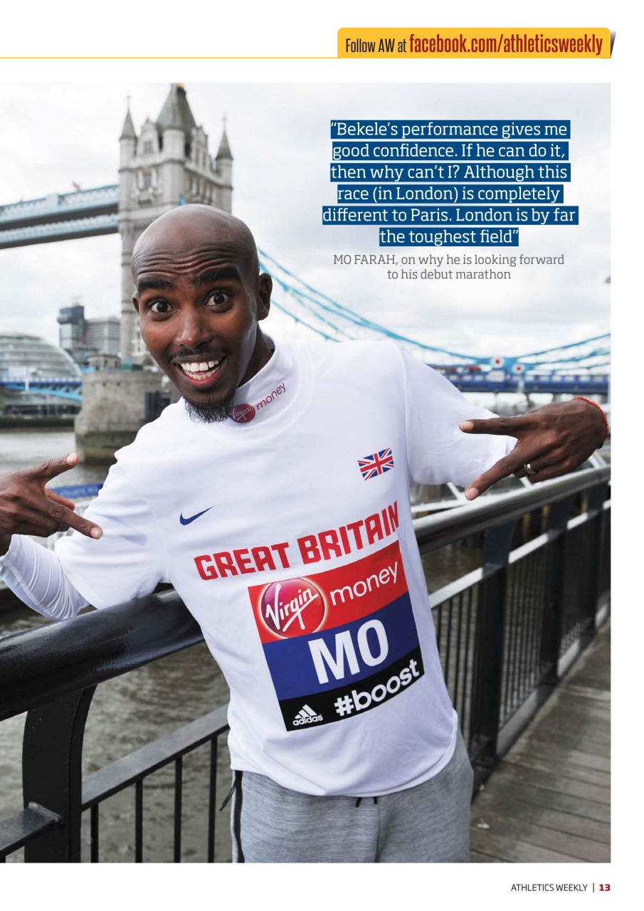 AW – Athletics Weekly Magazine Preview Pages