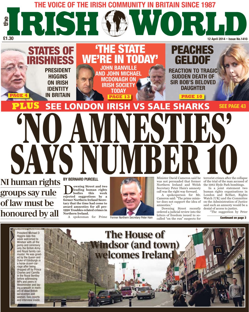 Irish World Preview Pages