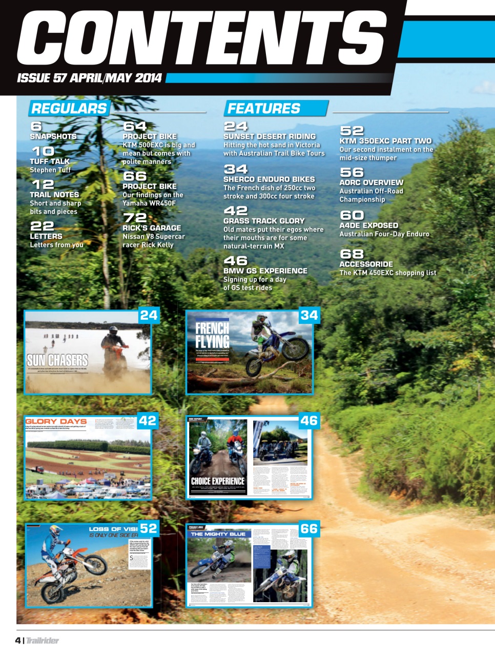 Trailrider Preview Pages