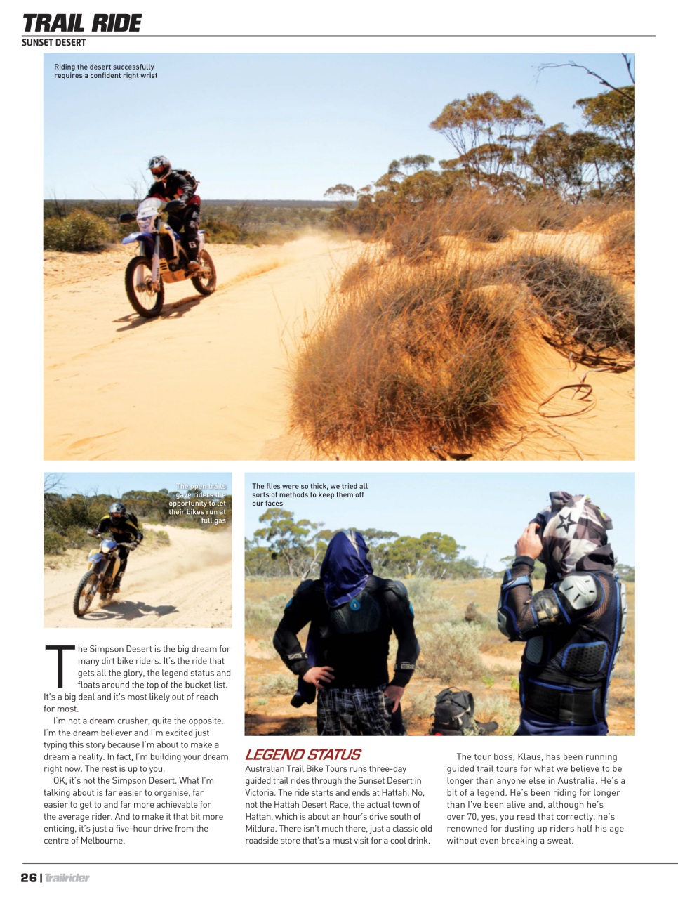 Trailrider Preview Pages