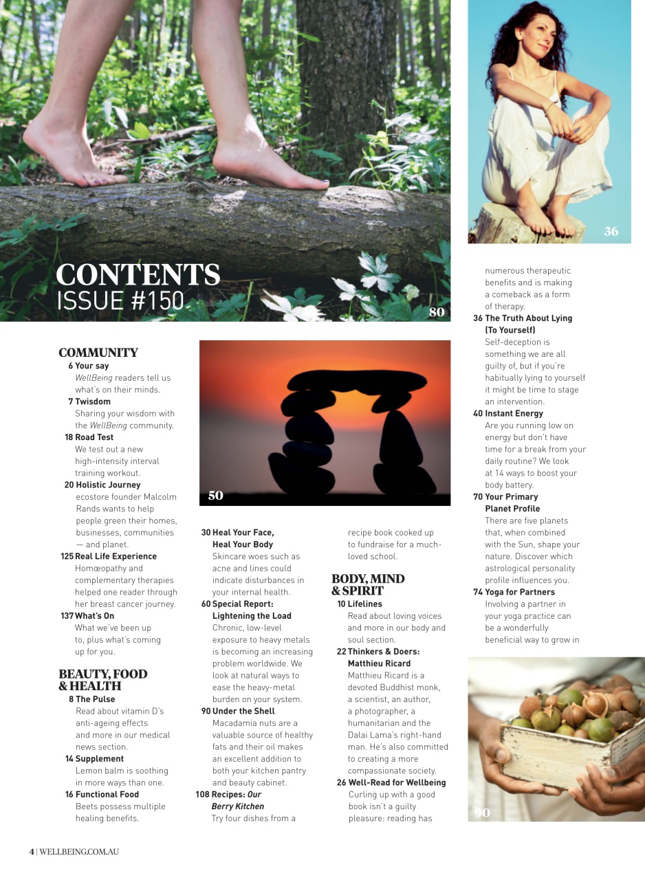 WellBeing Preview Pages