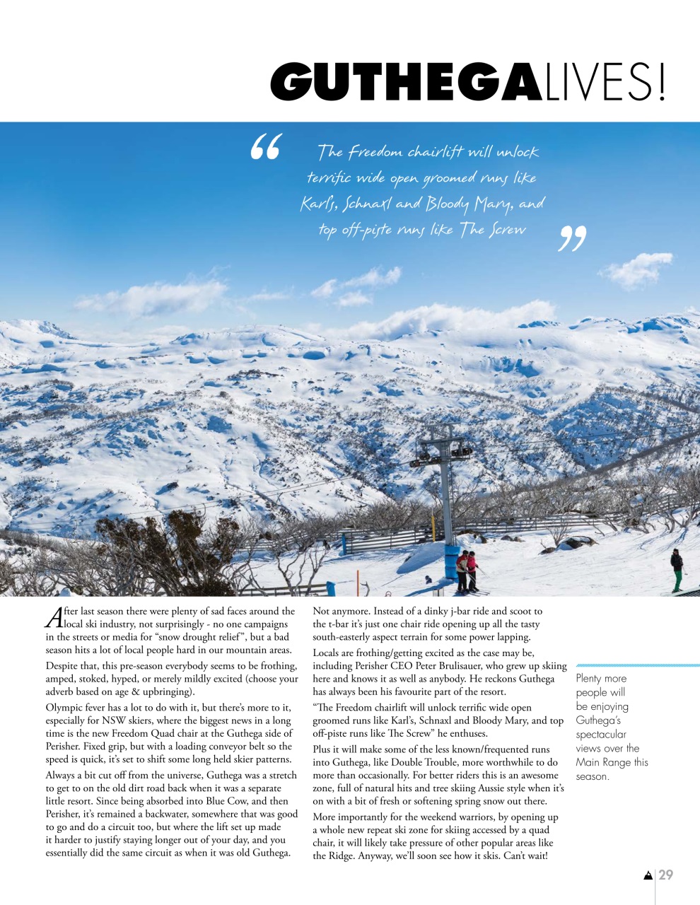 Snow Action Preview Pages