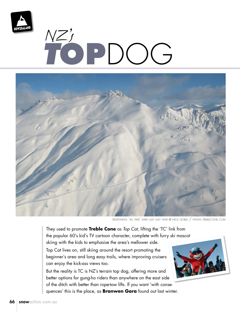 Snow Action Preview Pages