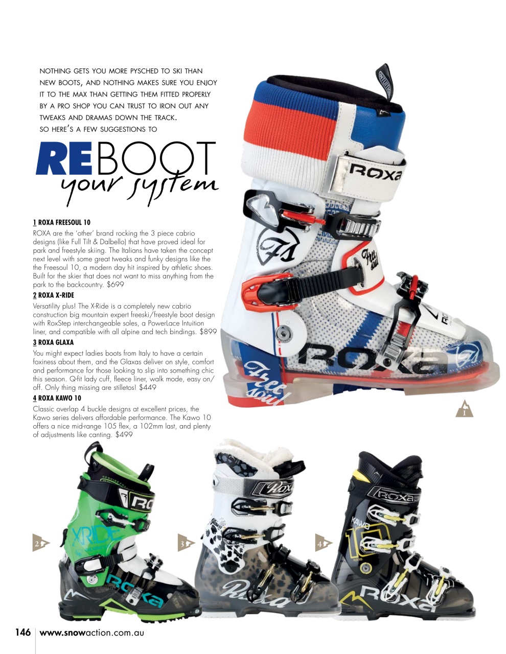 Snow Action Preview Pages