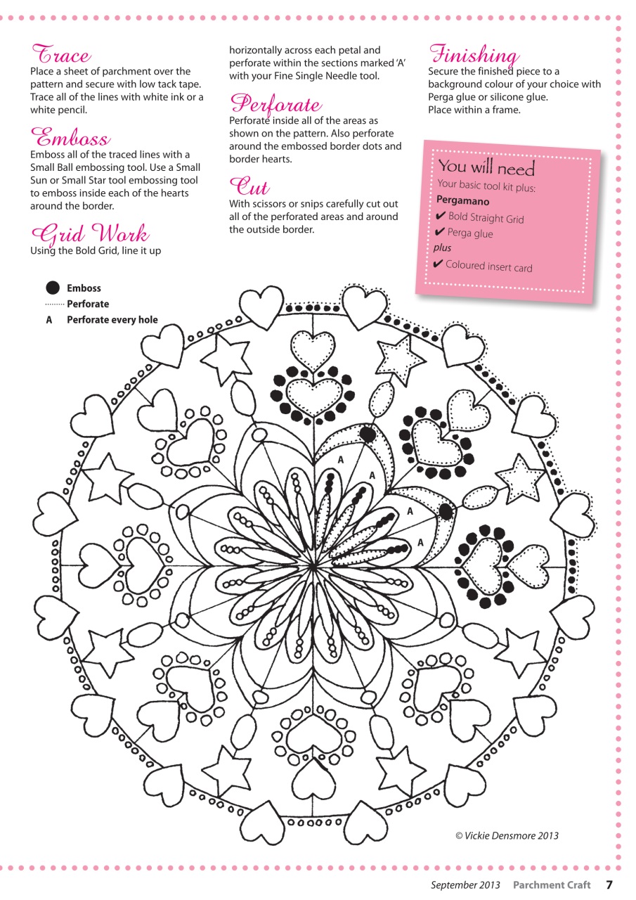 Parchment Craft Preview Pages