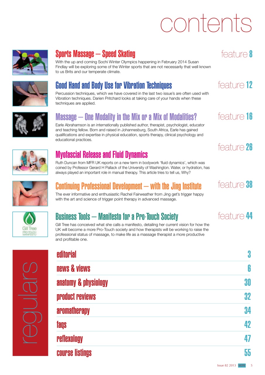 Massage World Preview Pages