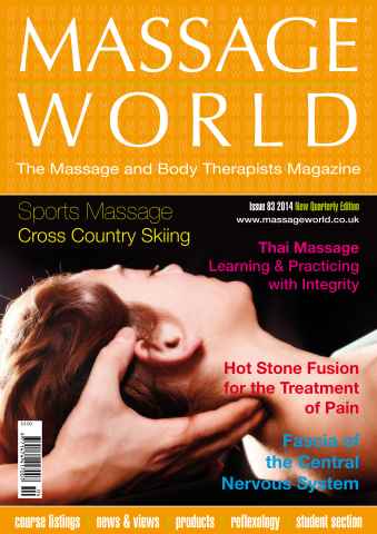 Massage World issue Massage World Issue 83