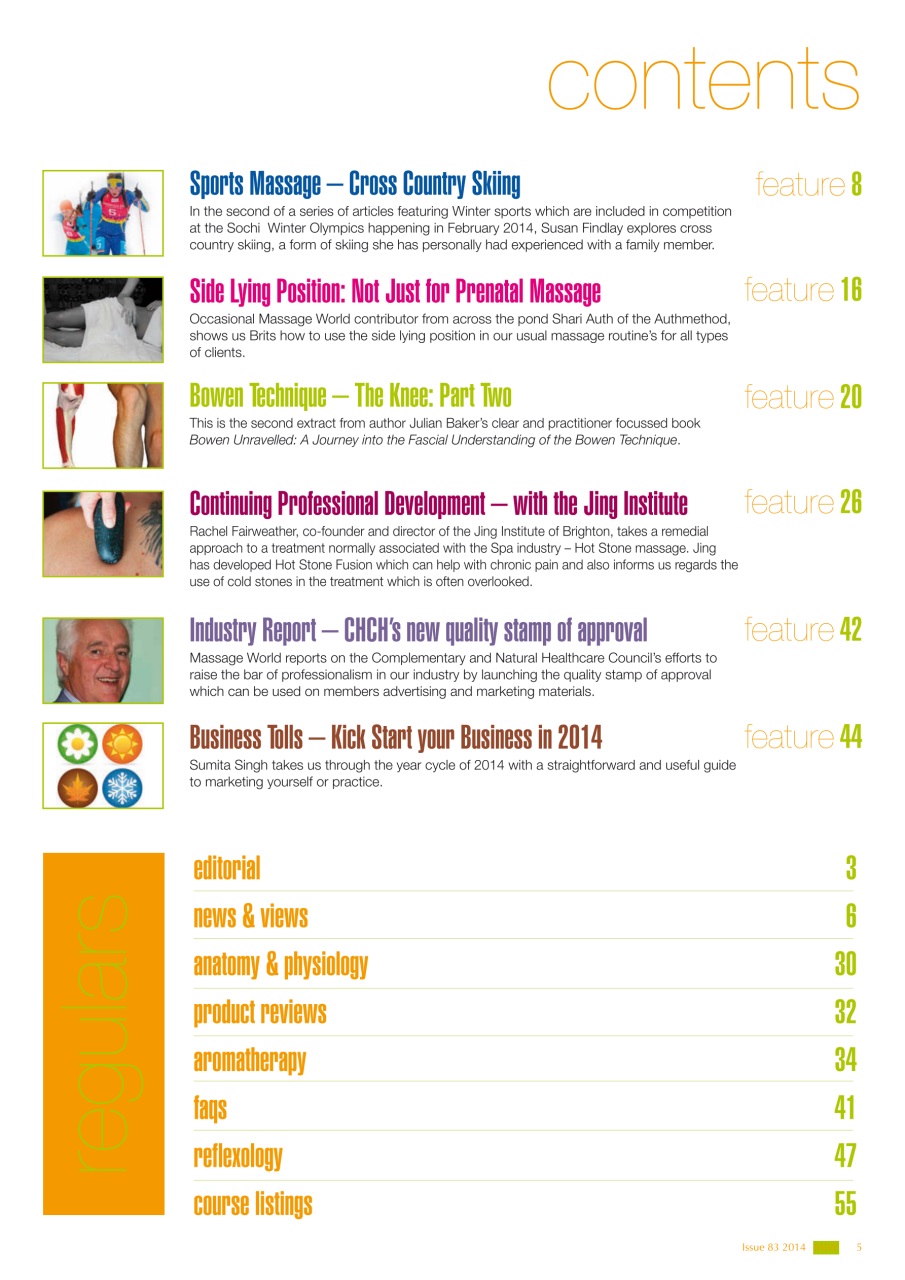 Massage World Preview Pages