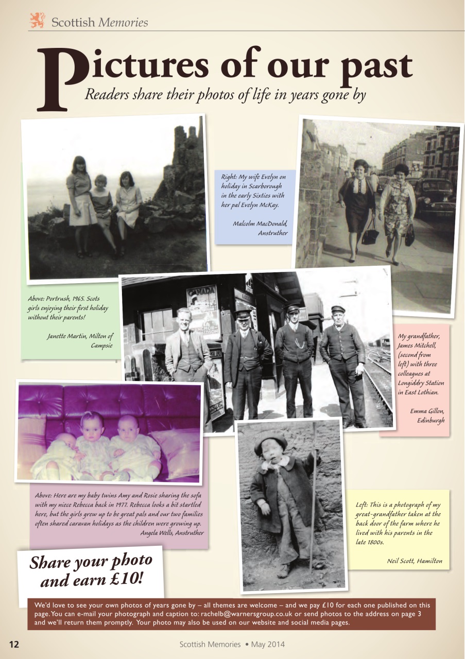 Scottish Memories Preview Pages