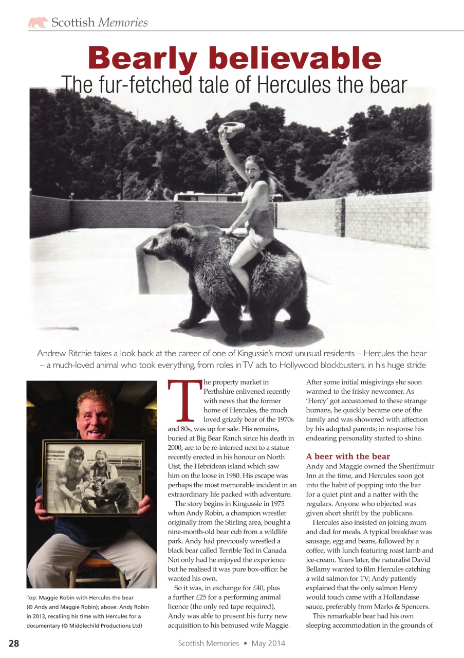 Scottish Memories Preview Pages