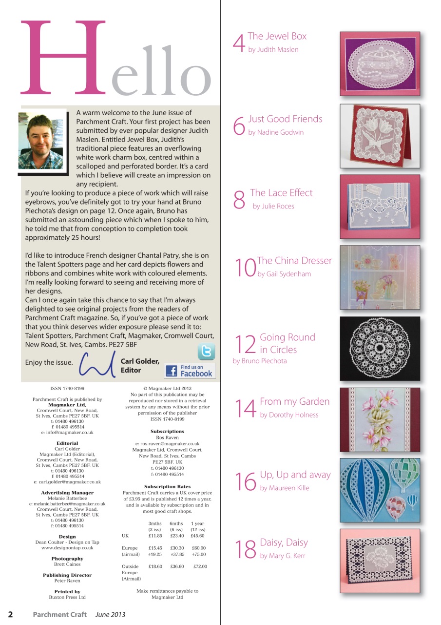 Parchment Craft Preview Pages