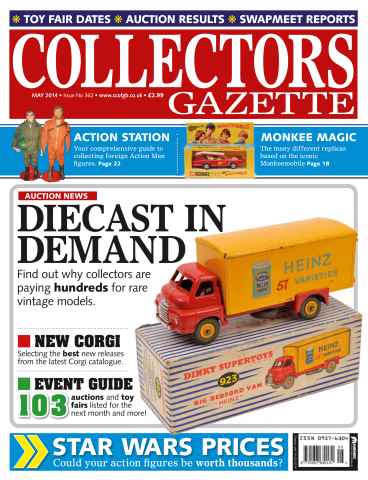 Collectors Gazette issue May 2014 Issue