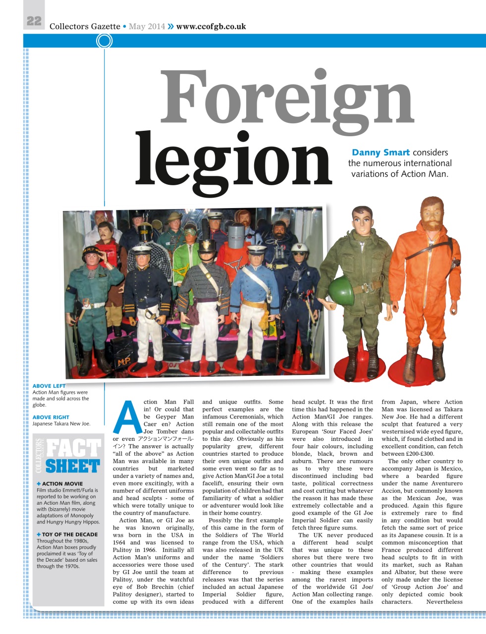 Collectors Gazette Preview Pages