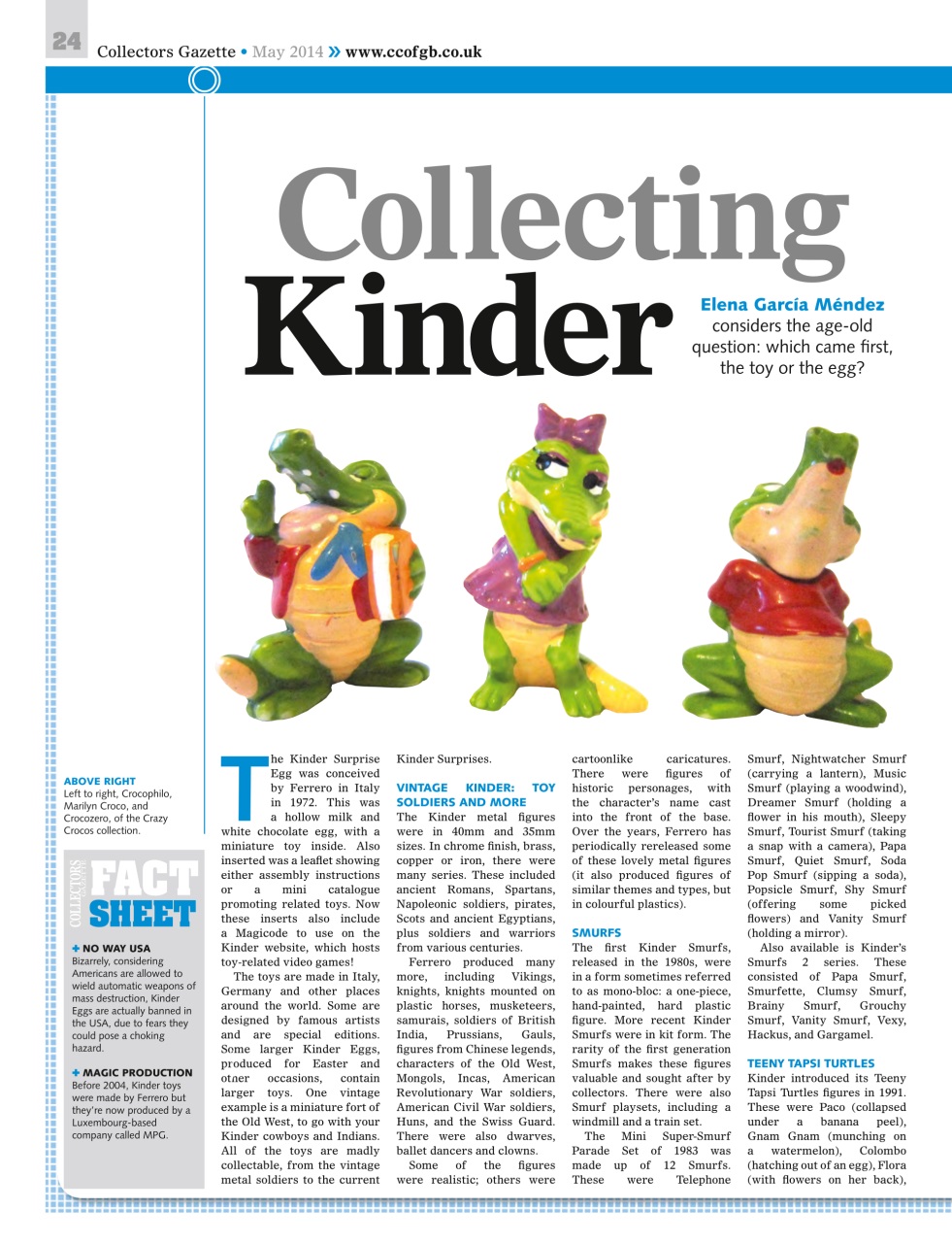 Collectors Gazette Preview Pages