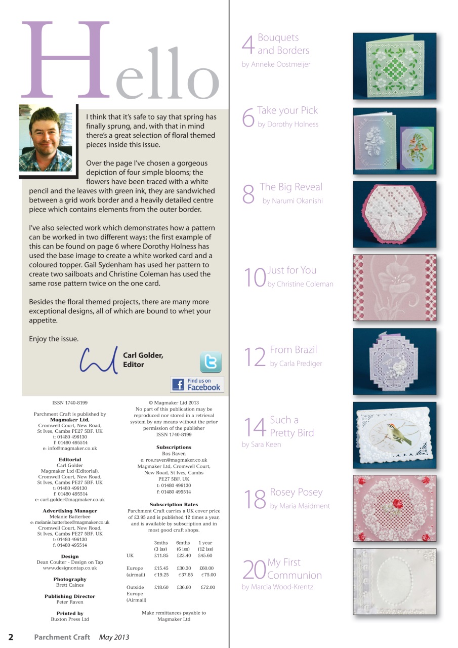 Parchment Craft Preview Pages