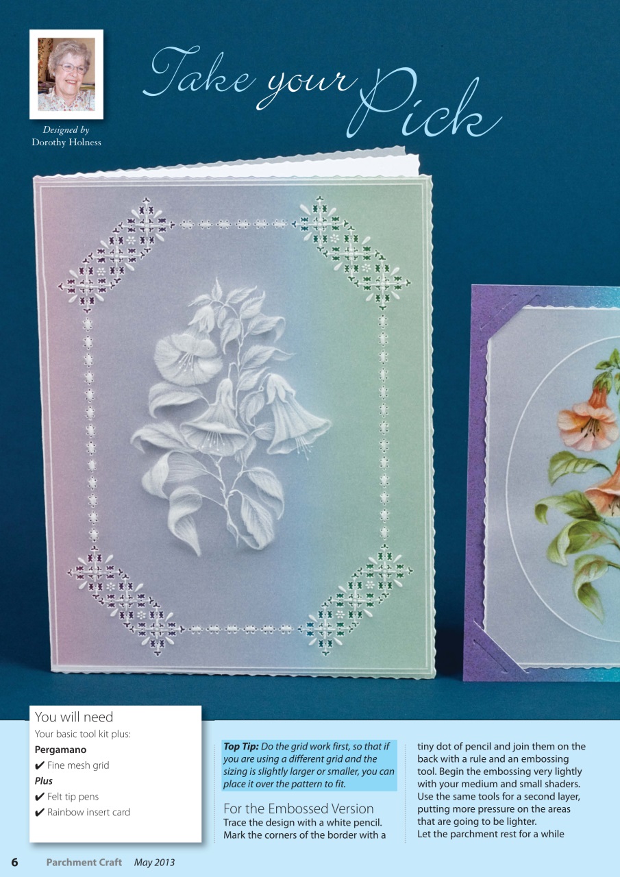 Parchment Craft Preview Pages