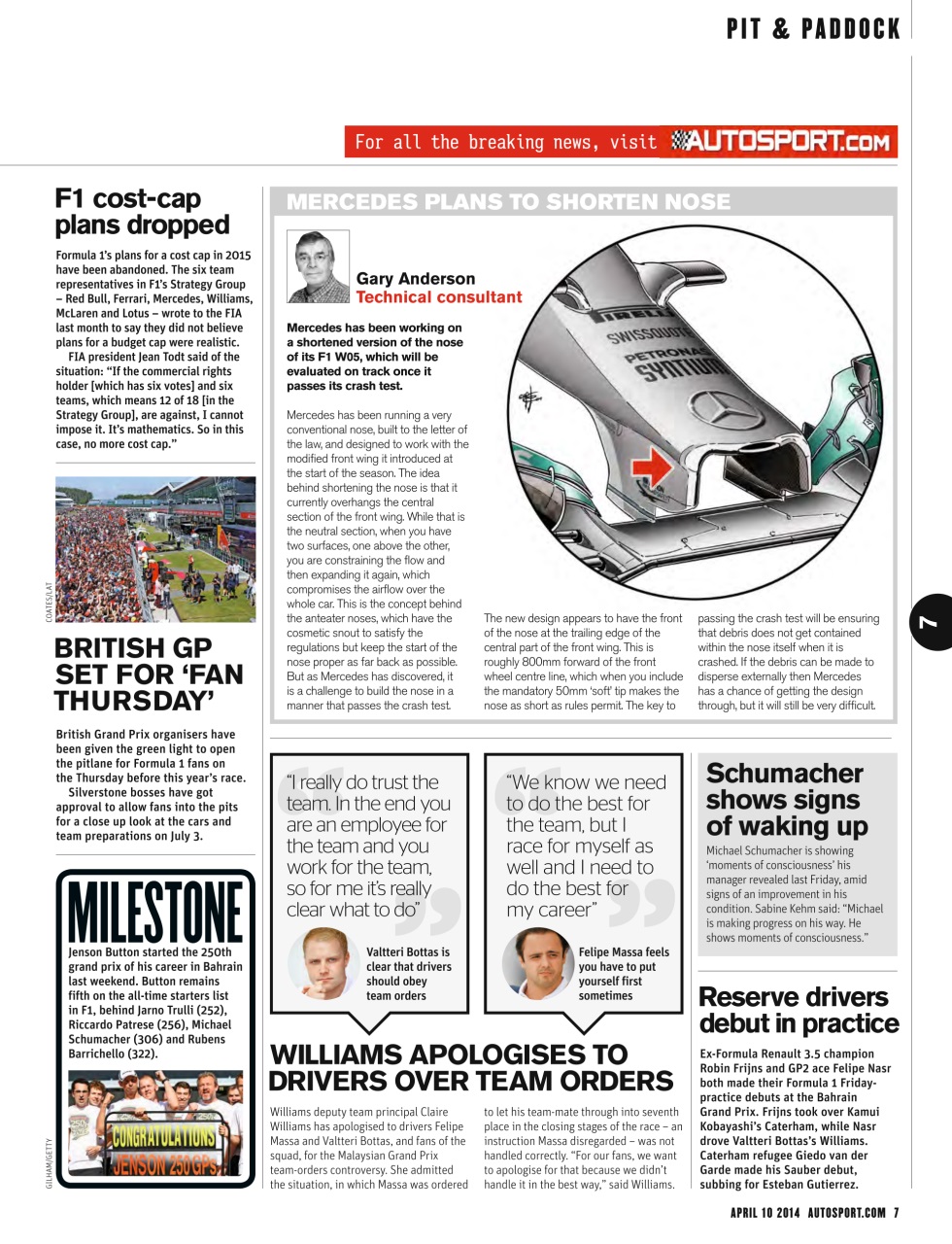 Autosport Preview Pages