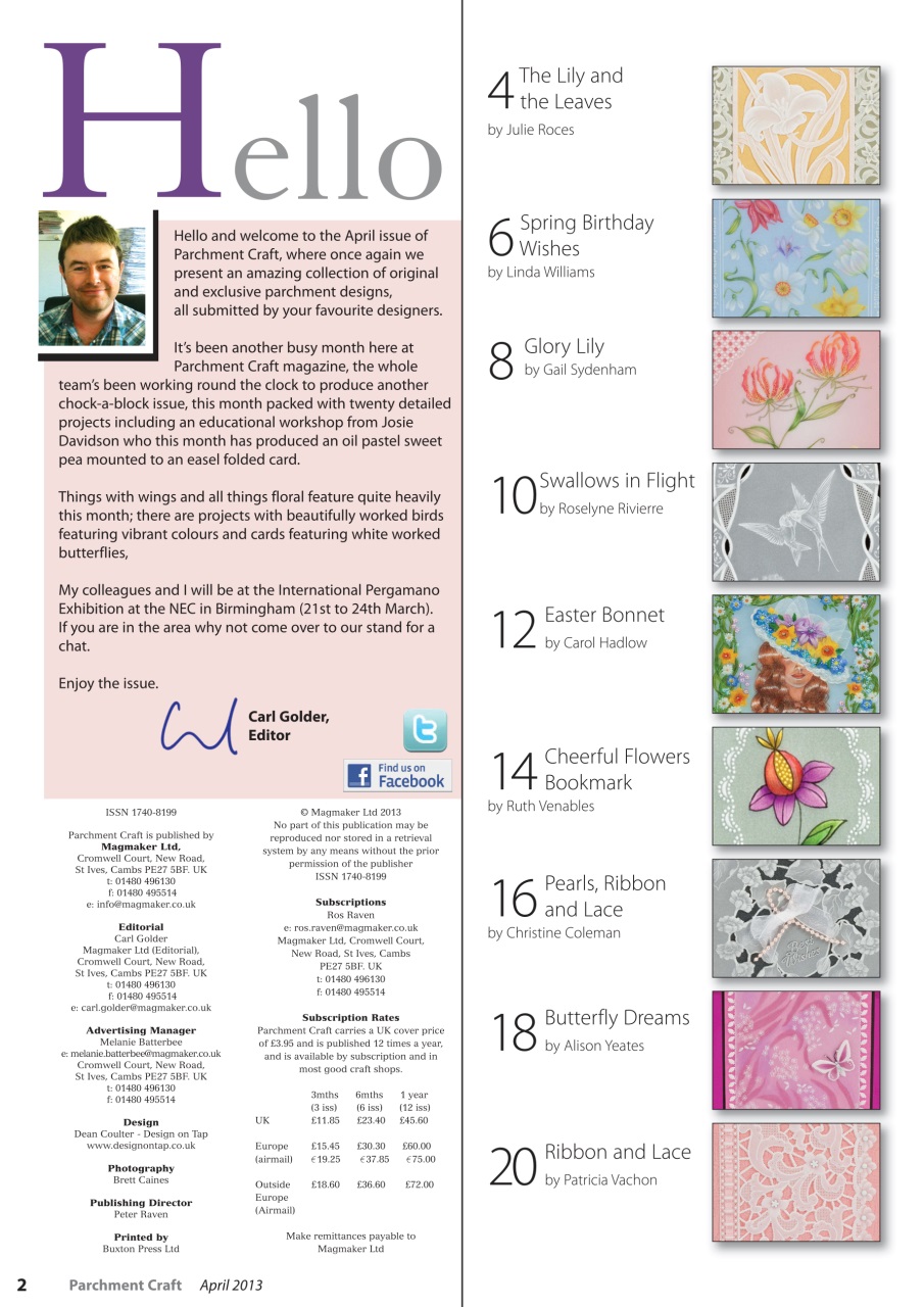 Parchment Craft Preview Pages