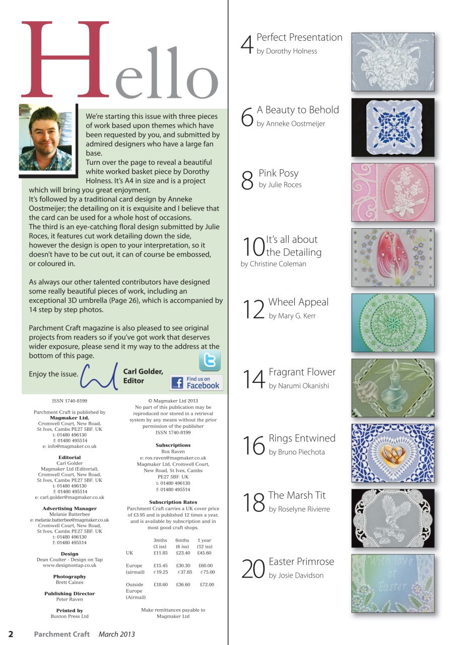 Parchment Craft Preview Pages