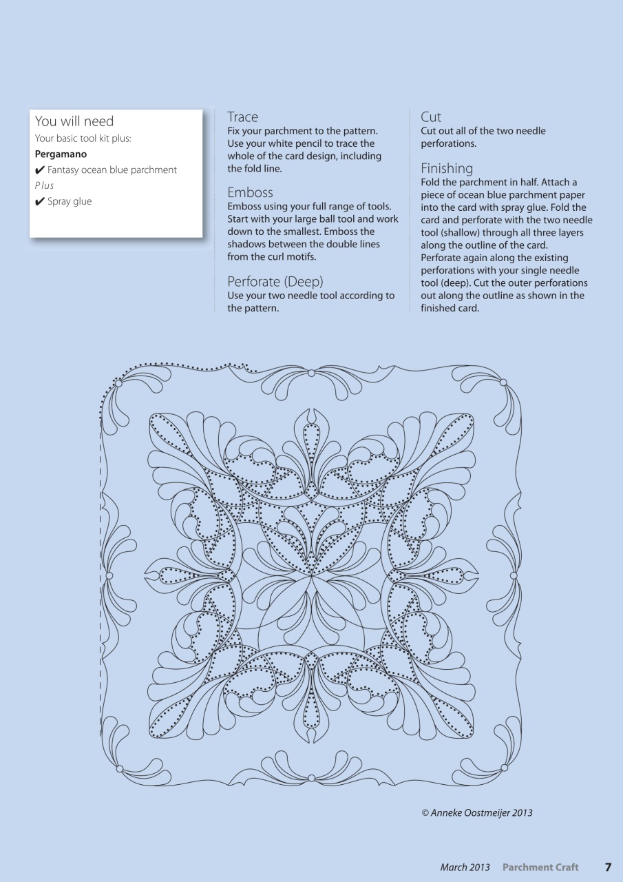 Parchment Craft Preview Pages