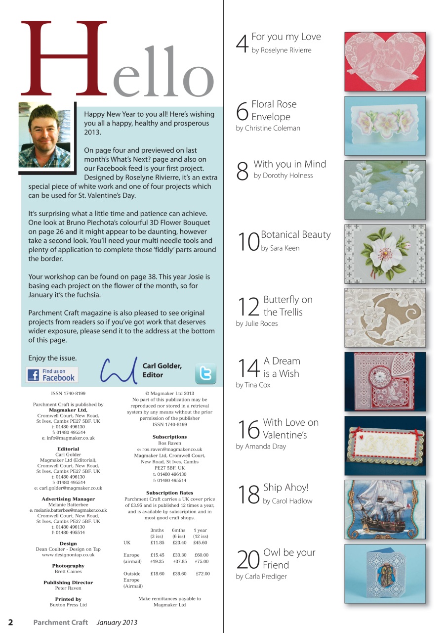 Parchment Craft Preview Pages