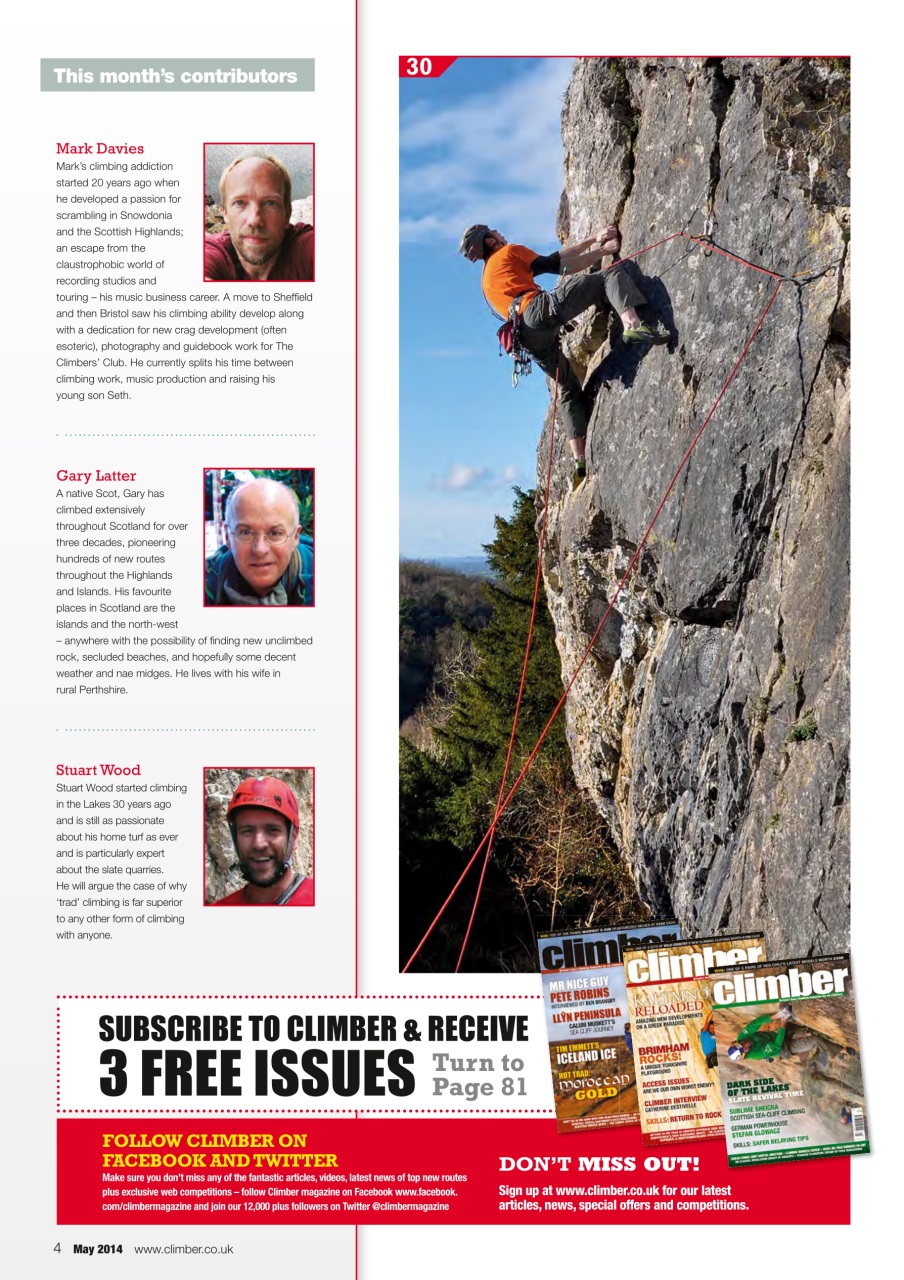 Climber Preview Pages