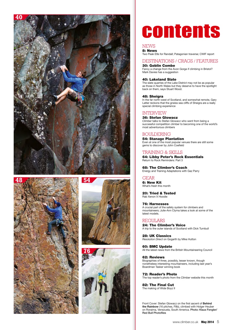 Climber Preview Pages