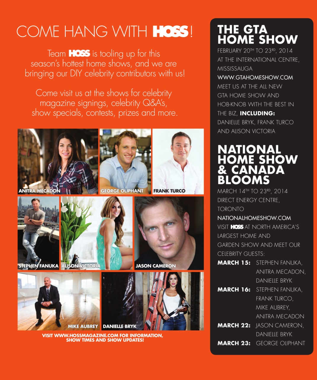 HOSS Magazine Preview Pages