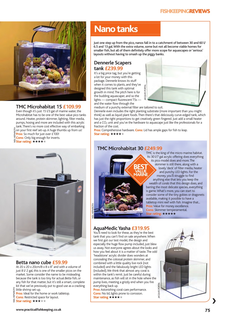 Practical Fishkeeping Preview Pages