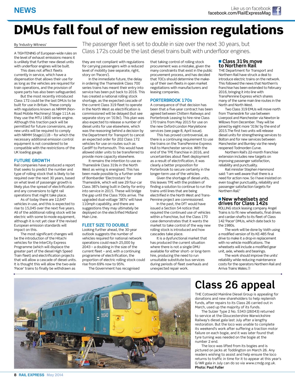 Rail Express Preview Pages