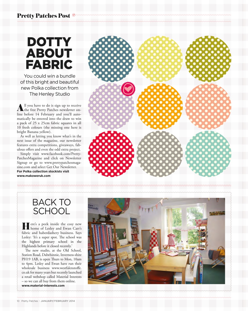 Pretty Patches Magazine Preview Pages
