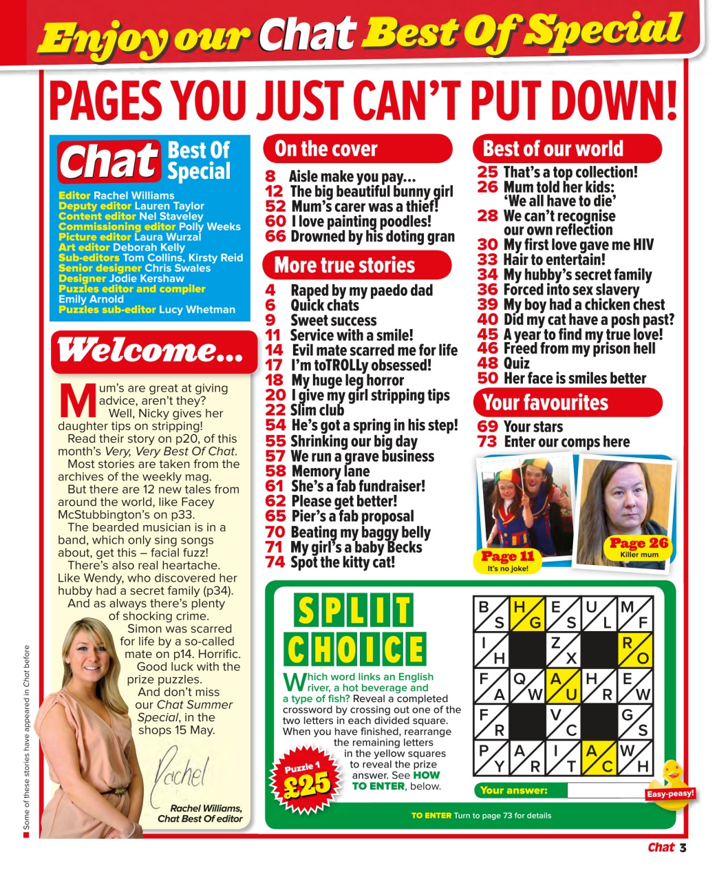 Chat Specials Preview Pages