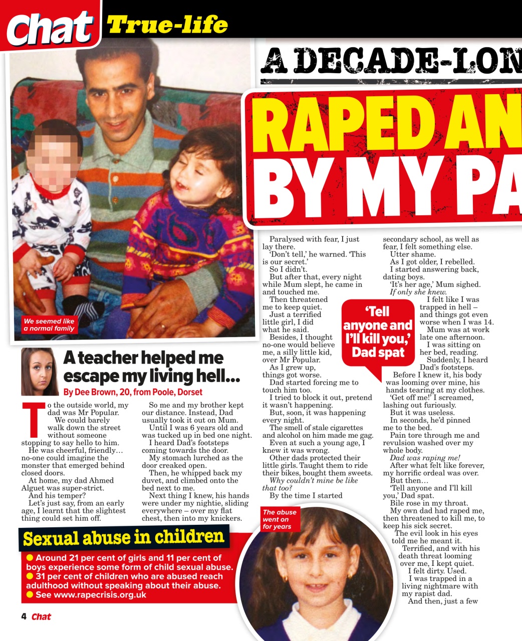 Chat Specials Preview Pages